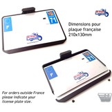 Porte-Plaque Latéral pour Triumph Rocket 3