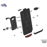 Soporte Matrícula para Triumph Rocket 3