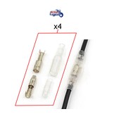 Jeu de 4 Connecteurs de fils "Bullet" 3.9mm