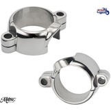 Colliers de Sortie de Culasse Inox pour Triumph Twins