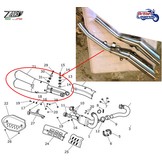 Zard Silencers for Triumph Scrambler 1200