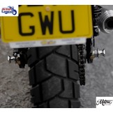 Eje de Rueda Trasera de Inox y Bobinas de Soporte