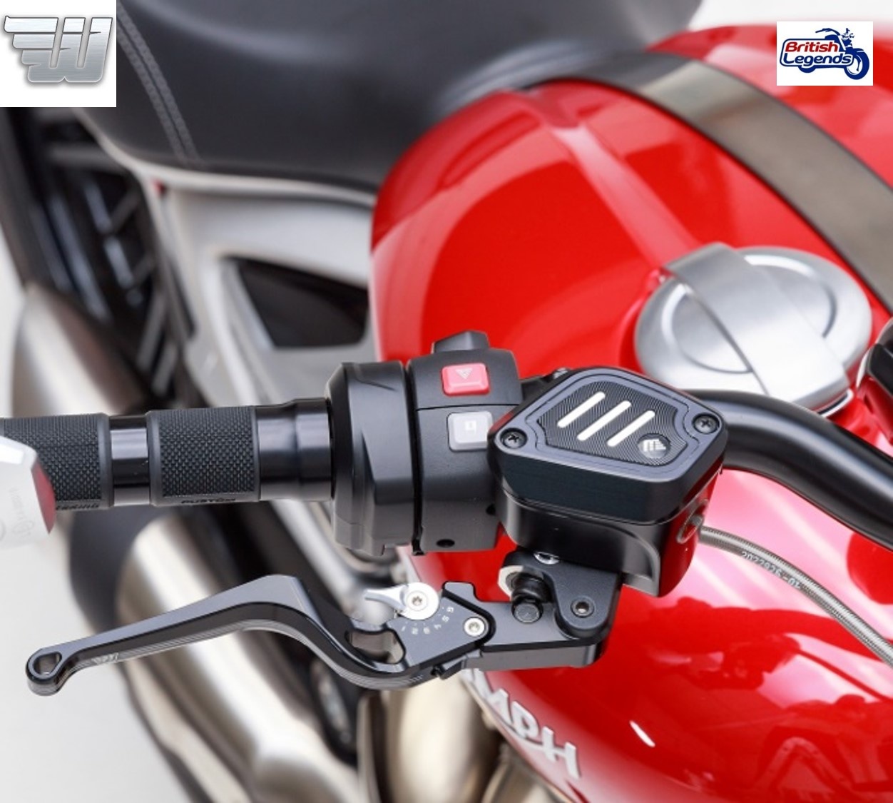 Ergonomic Rubber/Metal Grips