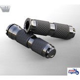 Ergonomic Rubber/Metal Grips