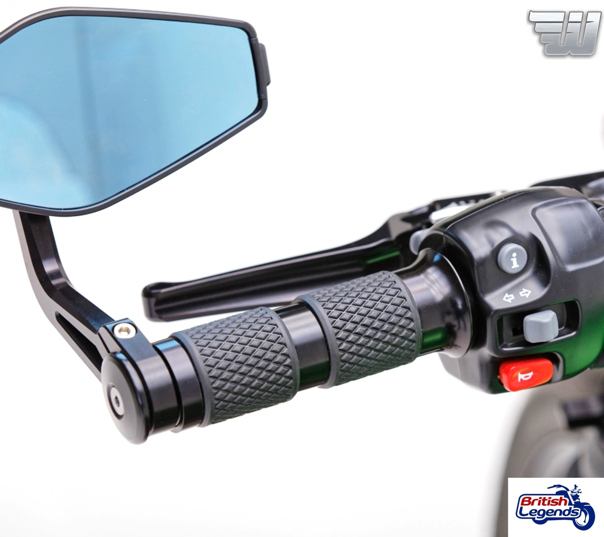 Ergonomic Rubber/Metal Grips