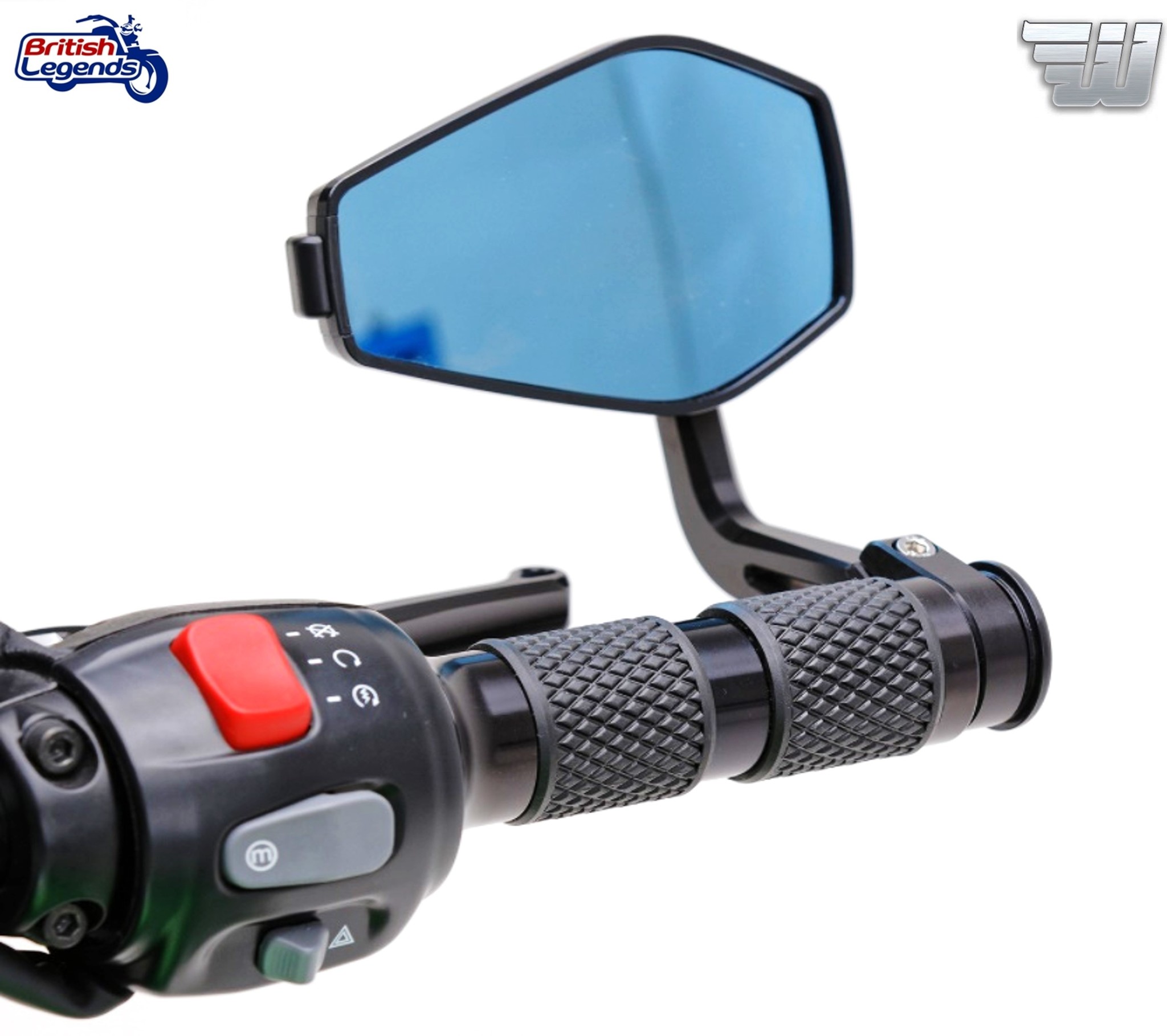 Ergonomic Rubber/Metal Grips