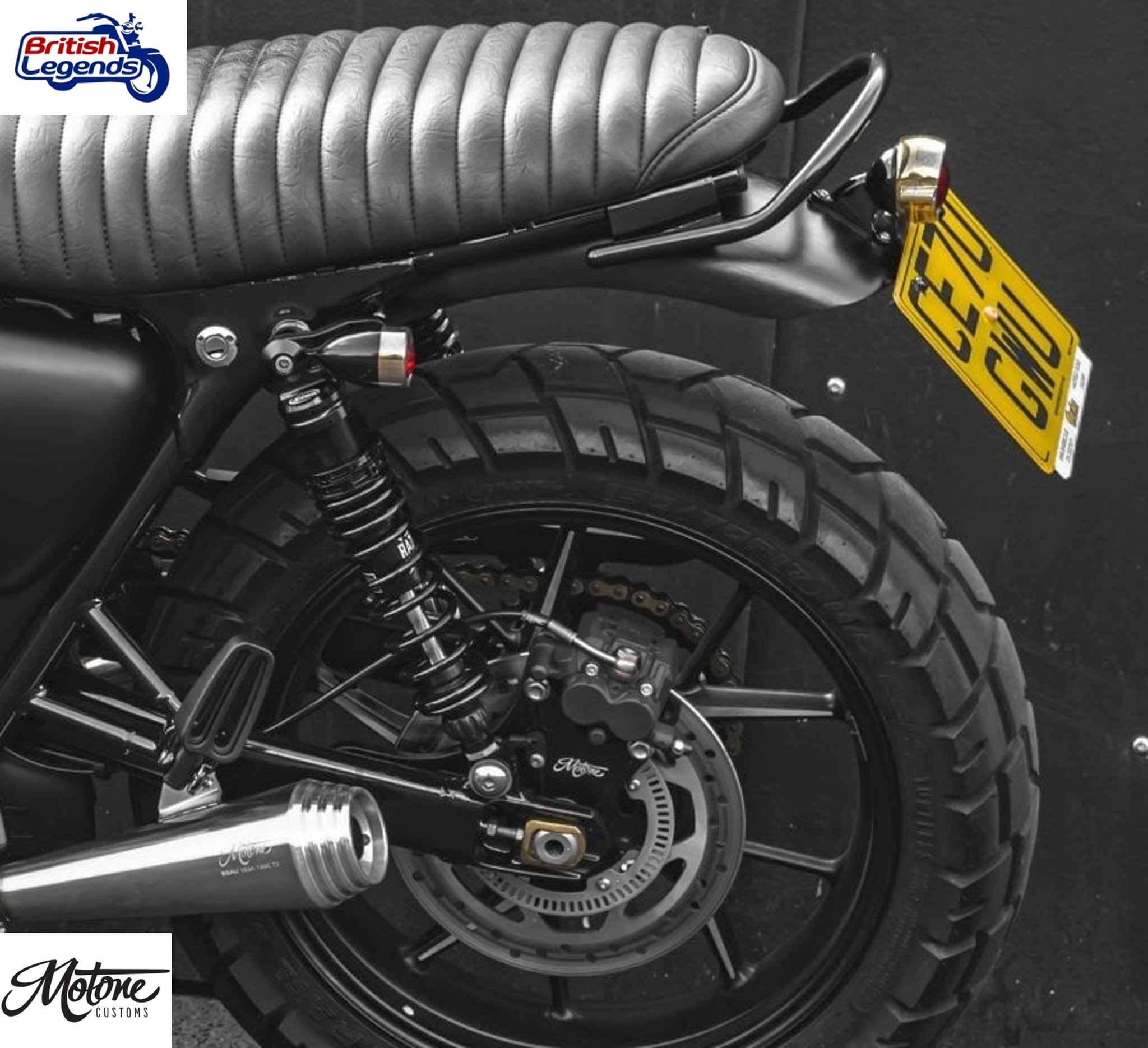 Barre de Maintien Passager pour Triumph Twins