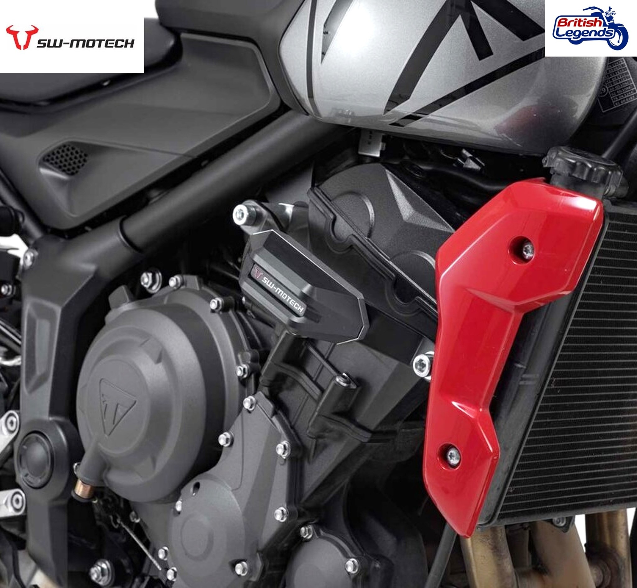 Kit de topes anticaídas para Triumph Trident y Tiger 660/800