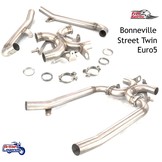 Bypass X-Pipe Triumph Twins 900/1200cc