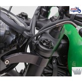 Black Aluminium Fork Caps for Triumph Twins