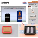 Filtro de aire de alto flujo Triumph Twins 900/1200cc