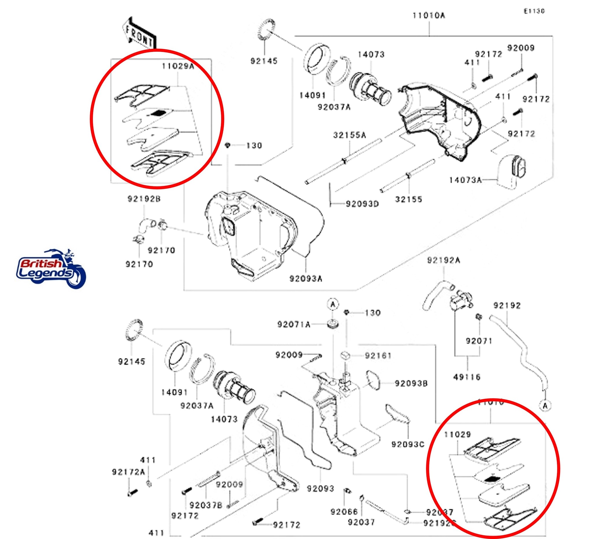 Air Filters for Kawasaki W650 & W800