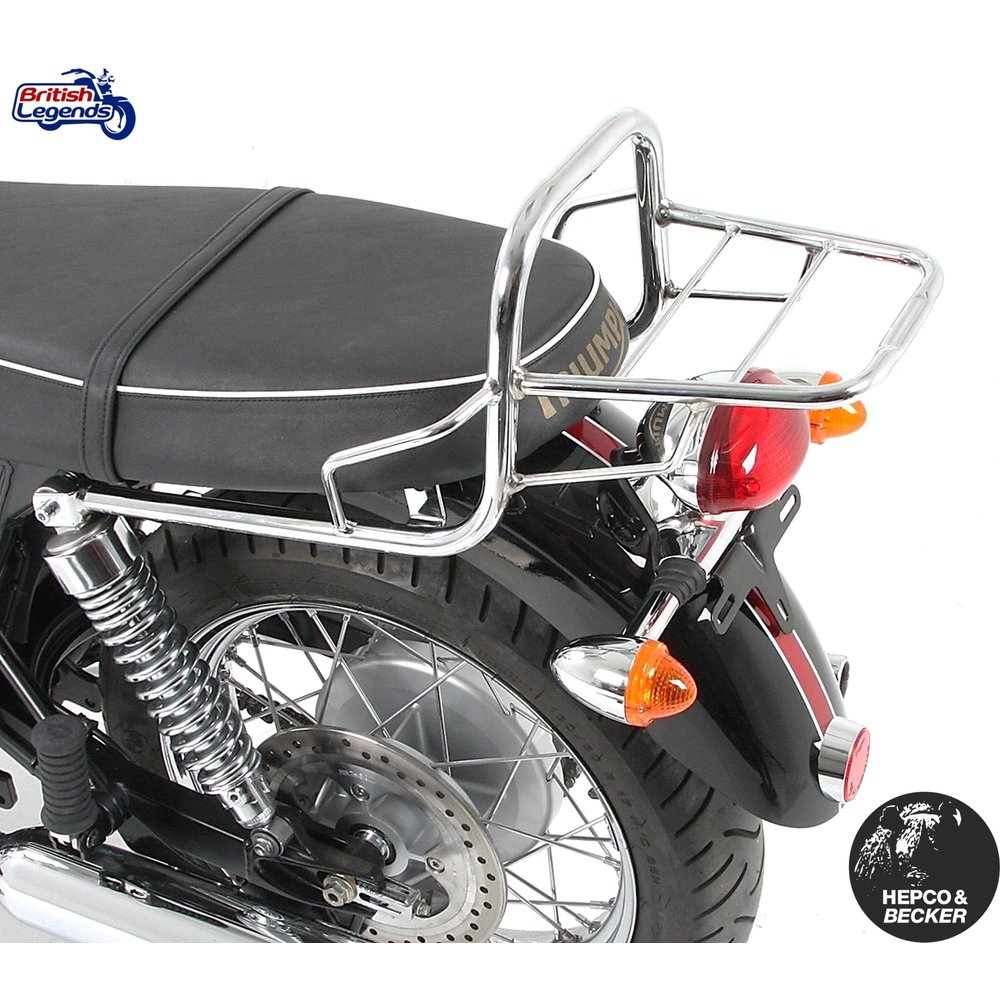 Becker Triumph Speed Twin Easyrack Top Box Carrier Black BY HEPCO & BECKER From 2019 4042545671372 