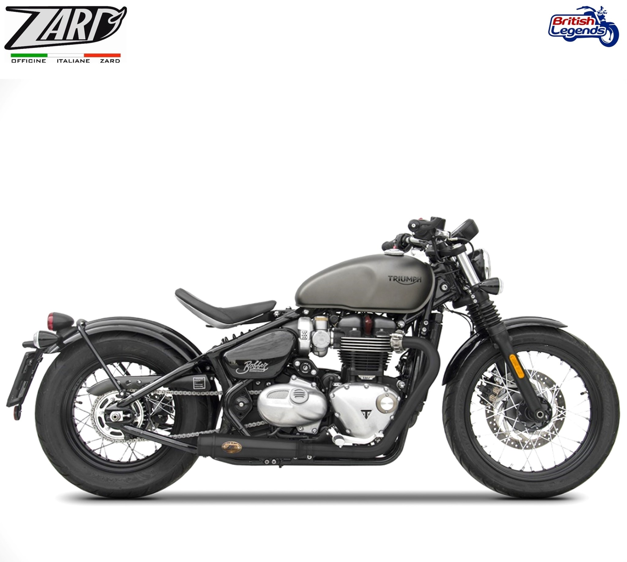 Escape Zard para Triumph Bobber