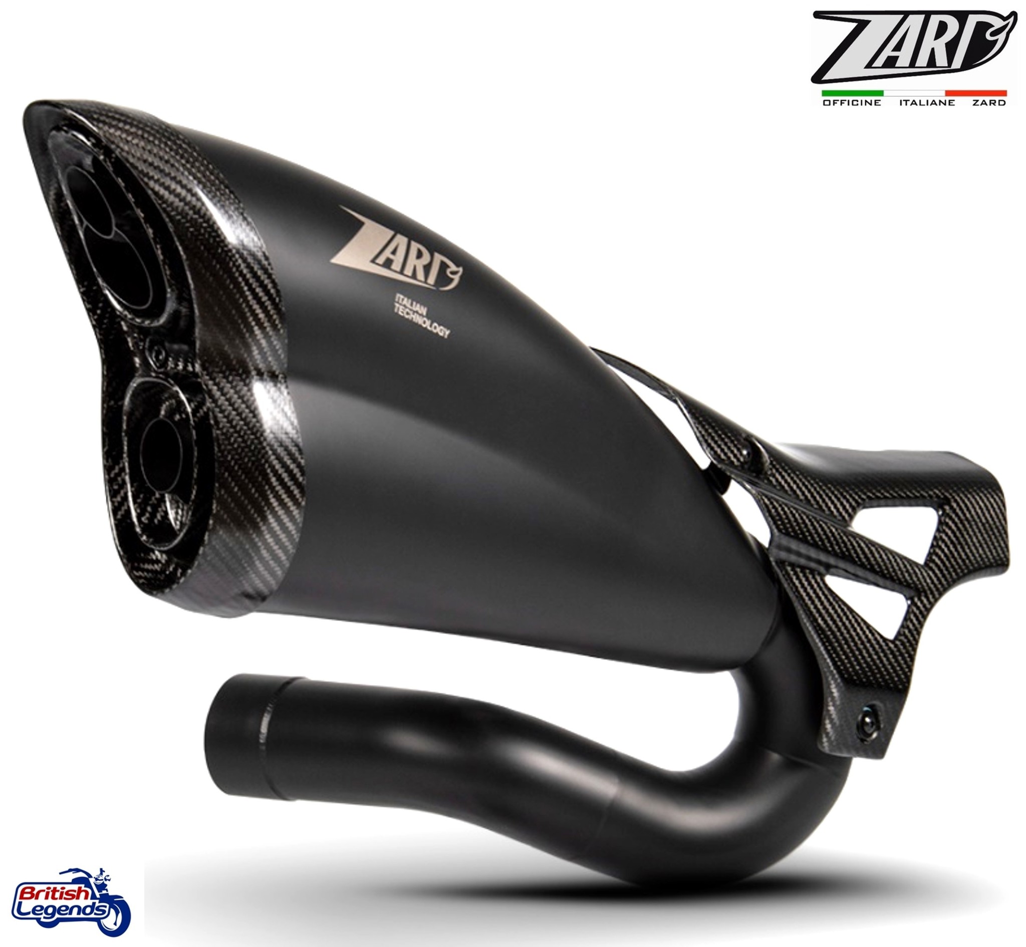 Silencieux Zard pour Triumph Rocket 3