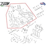 Silencieux Inox Zard pour Triumph Rocket 3