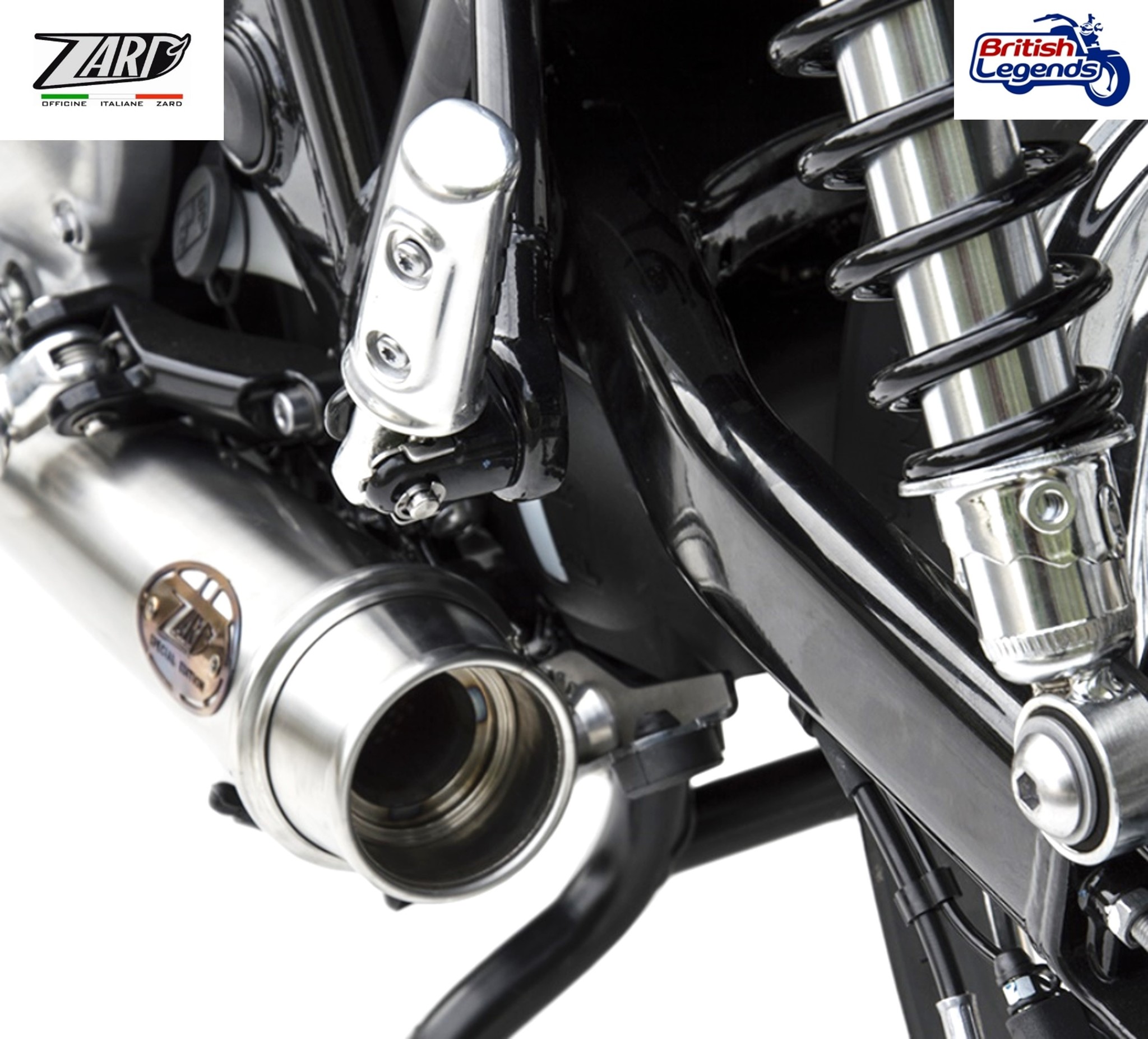 Zard 2-into-2 Exhaust System for Triumph Bonneville