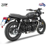 Zard 2-into-2 Exhaust System for Triumph Bonneville