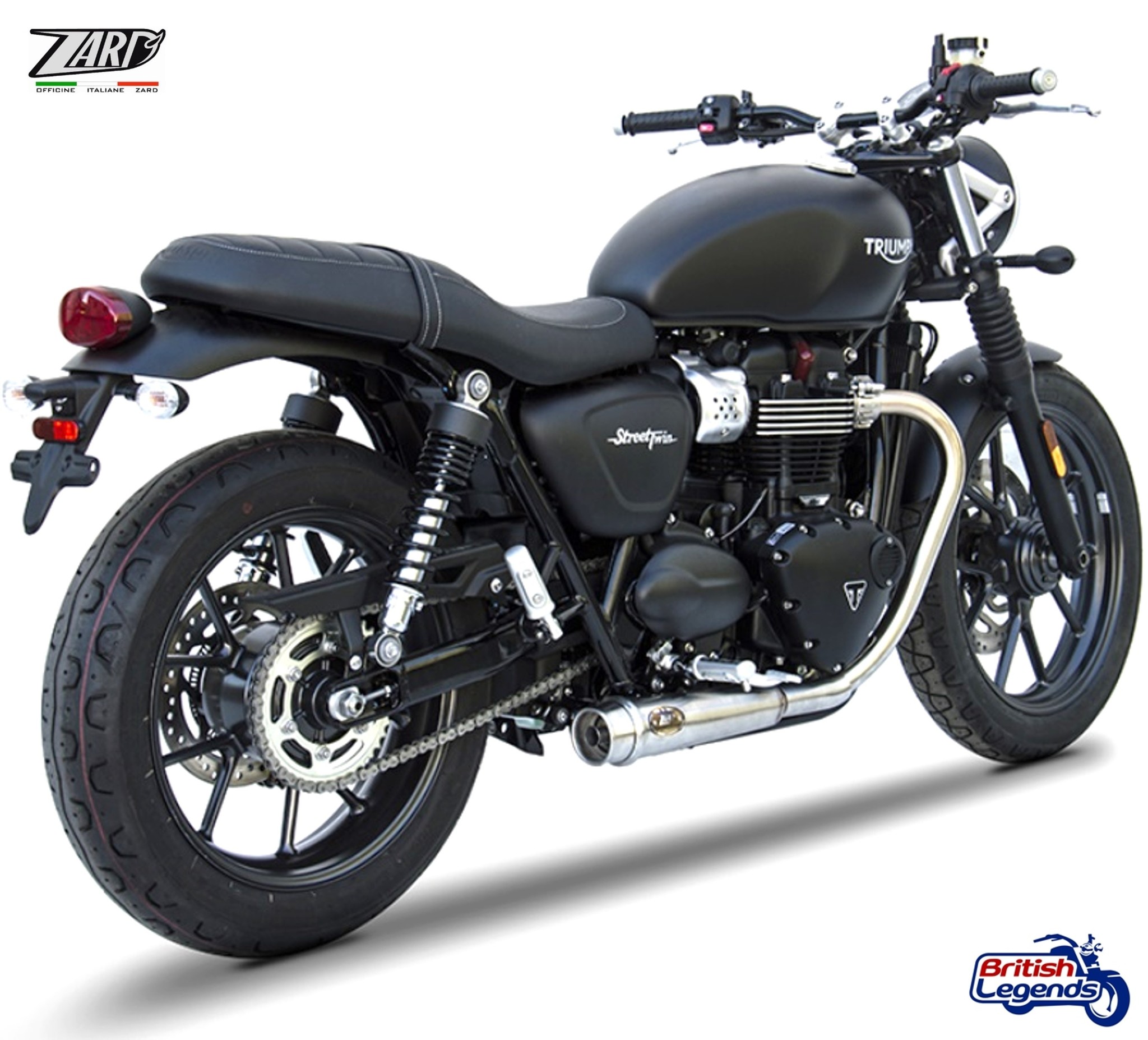 Silencieux Zard pour Triumph Street Twin