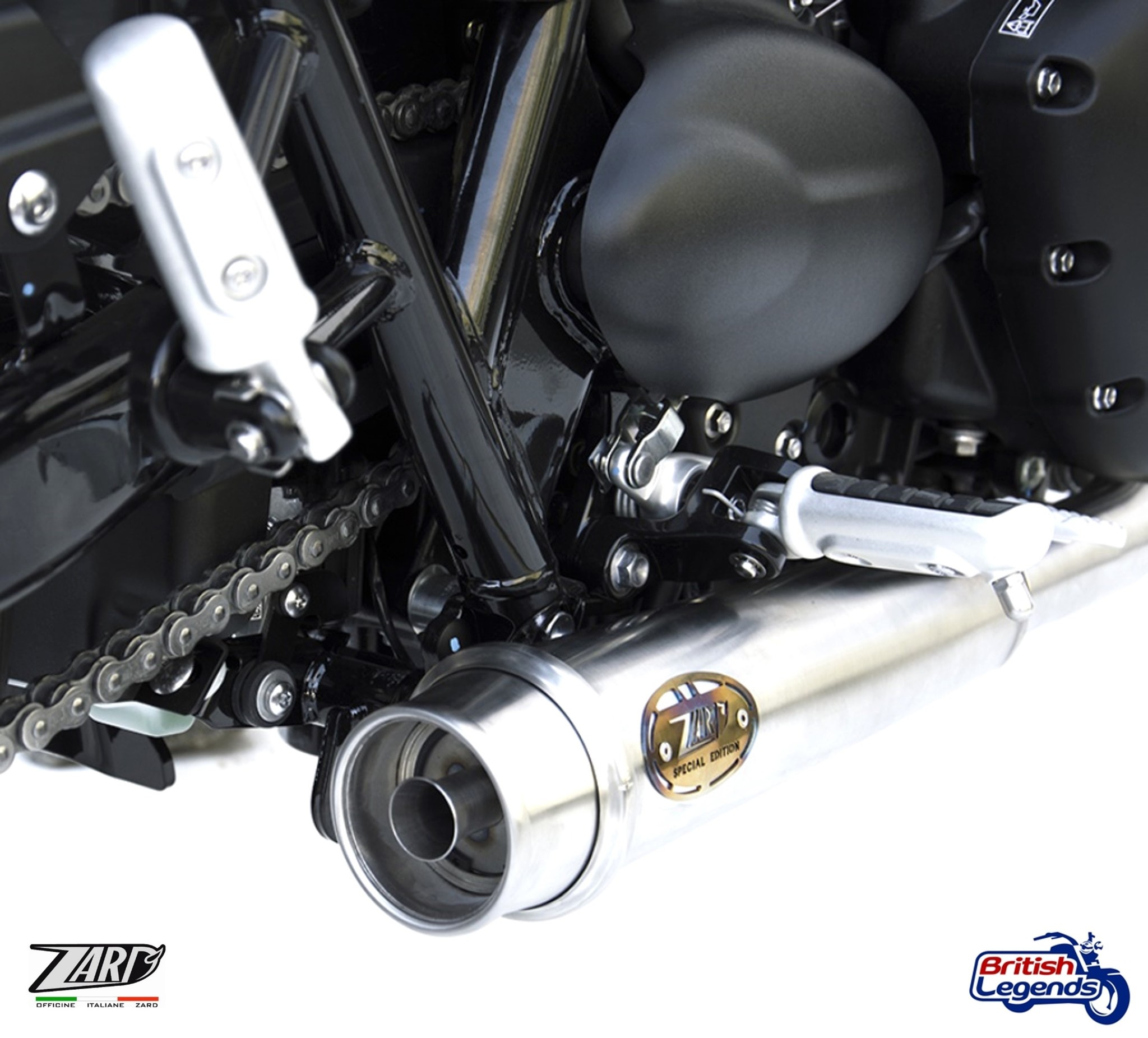 Silencieux Zard pour Triumph Street Twin