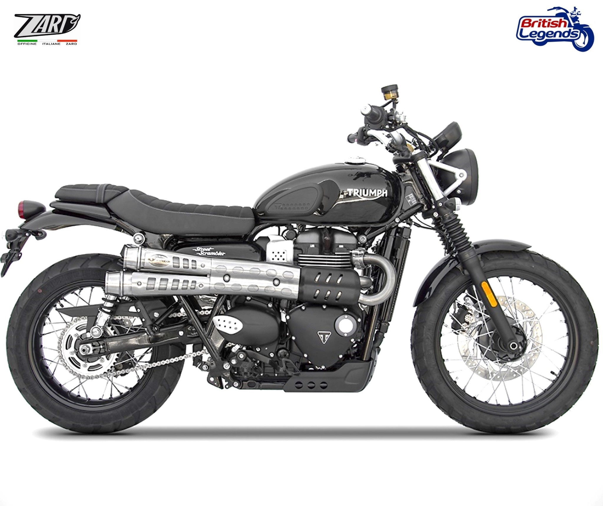 Silenciadores Zard para Triumph Street Scrambler