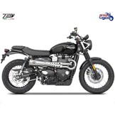 Escape Inox Zard 2en1 para Triumph Street Scrambler