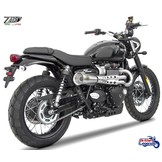 Escape Inox Zard 2en1 para Triumph Street Scrambler