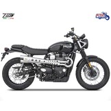 Ligne Inox 2-en-1 Zard pour Triumph Street Scrambler
