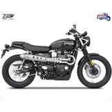 Escape Inox Zard 2en1 para Triumph Street Scrambler