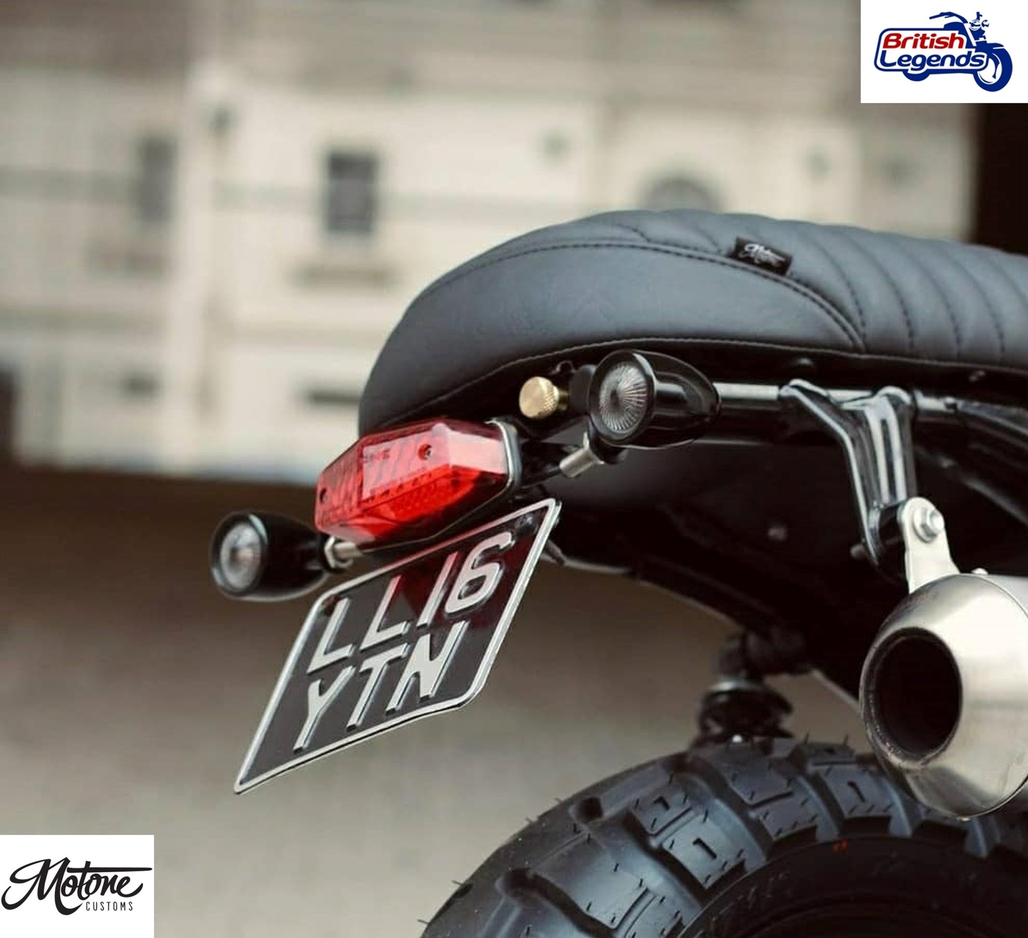 No-Fender Tail Tidy for Triumph Twins 2001-2016