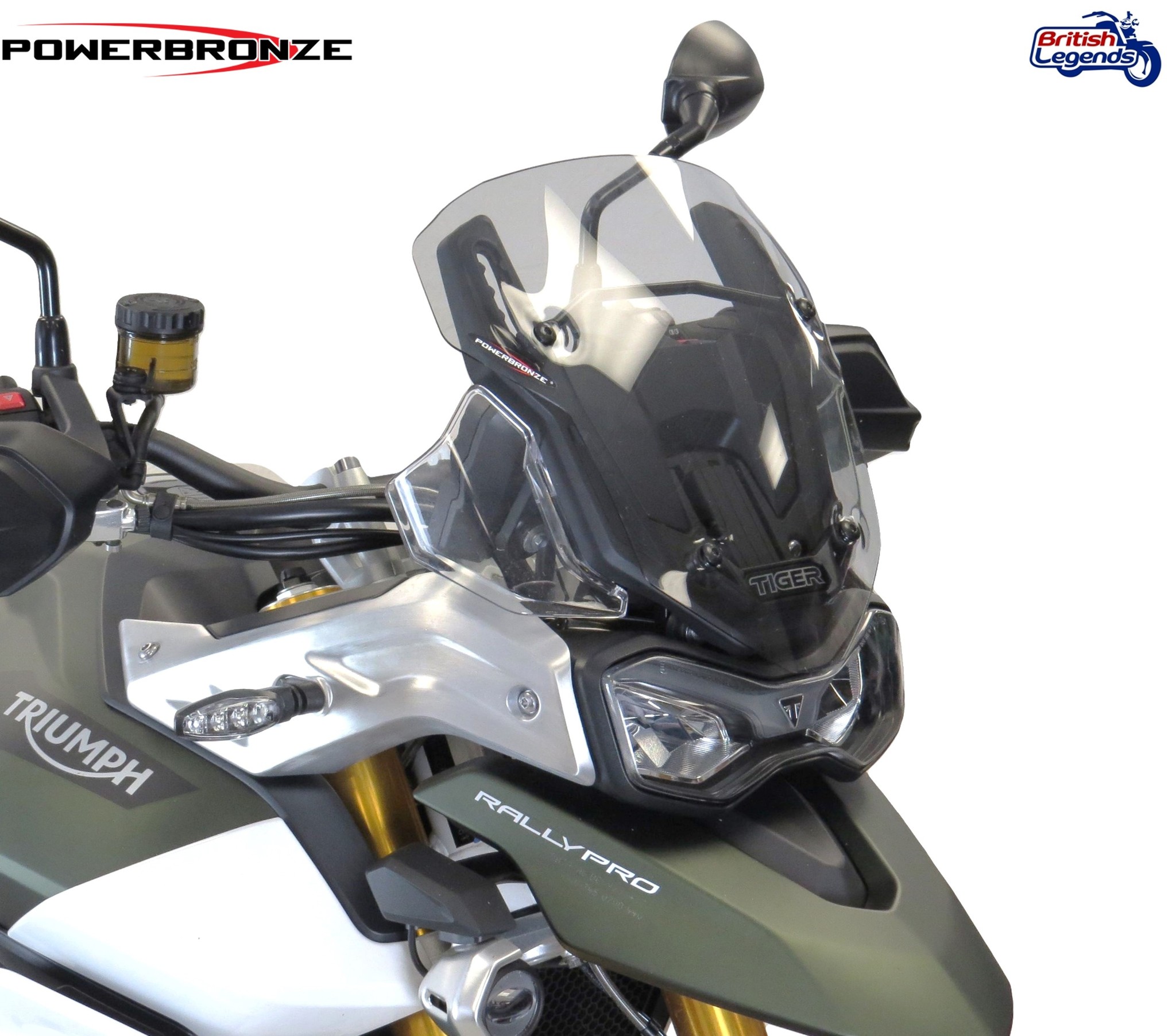 Parabrisas corto para Tiger 850 Sport y Tiger 900