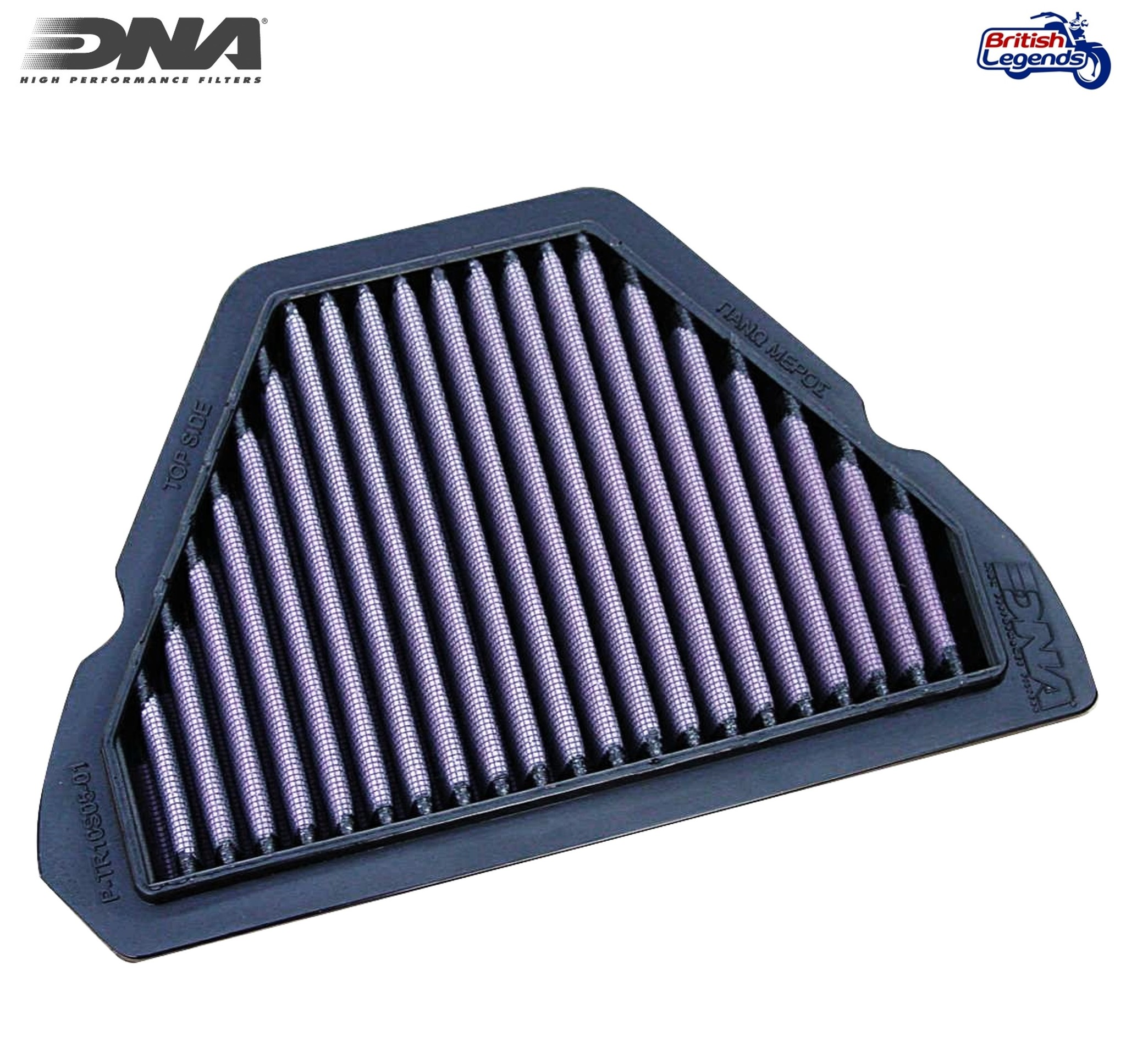 Filtre Haut-Débit pour Triumph Triples 1050cc