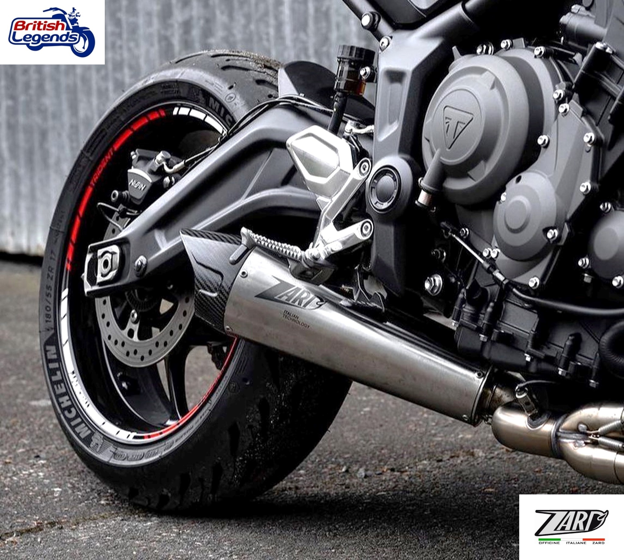 Escape Zard para Triumph Trident 660 (2021+)