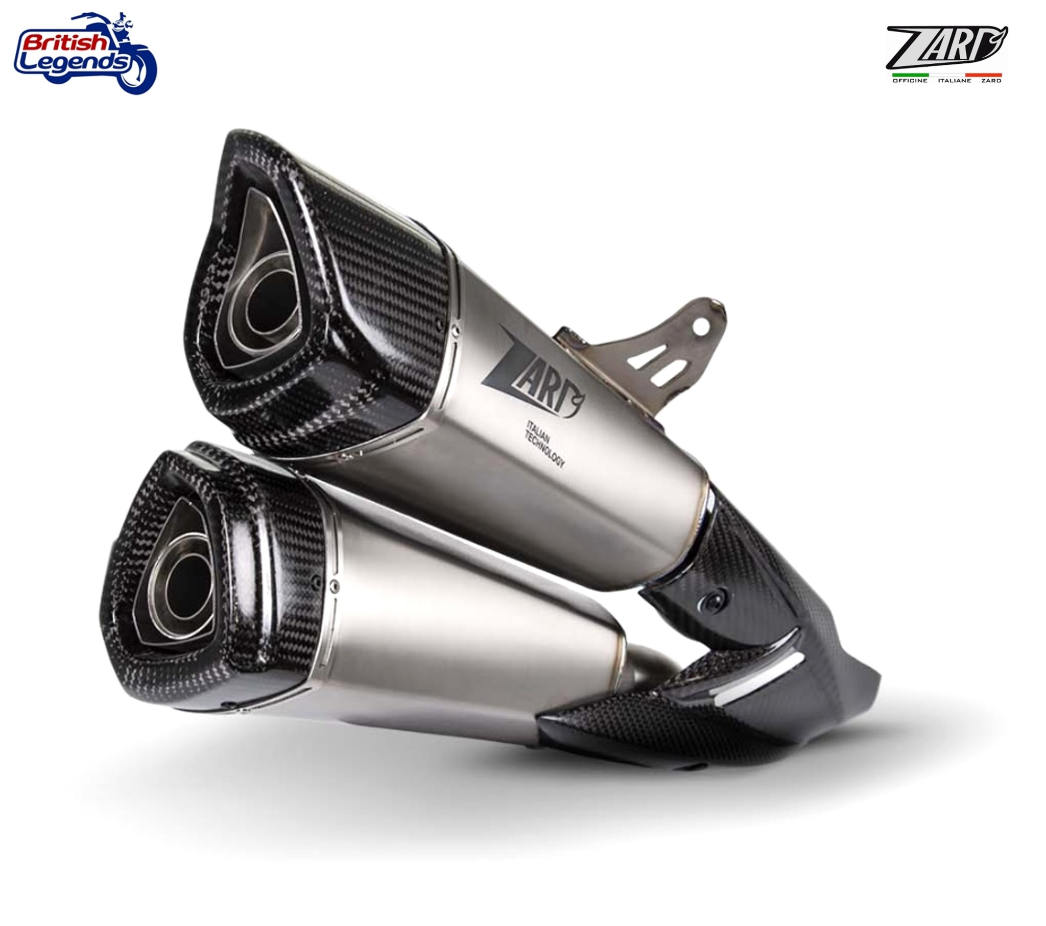 Titanium Silencers for Speed Triple 1200