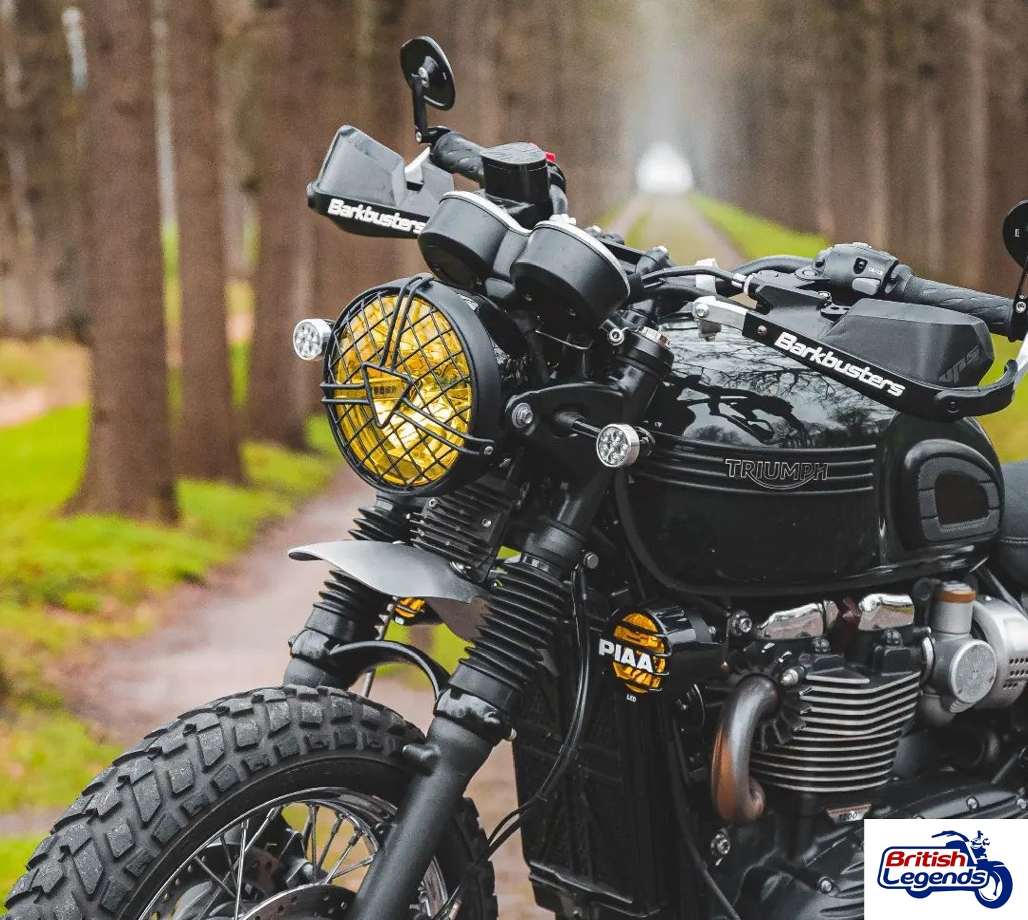 High-Resistance Yellow Headlight Film for a Retro Look