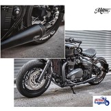 Silencieux Saturn-V pour Triumph Twins