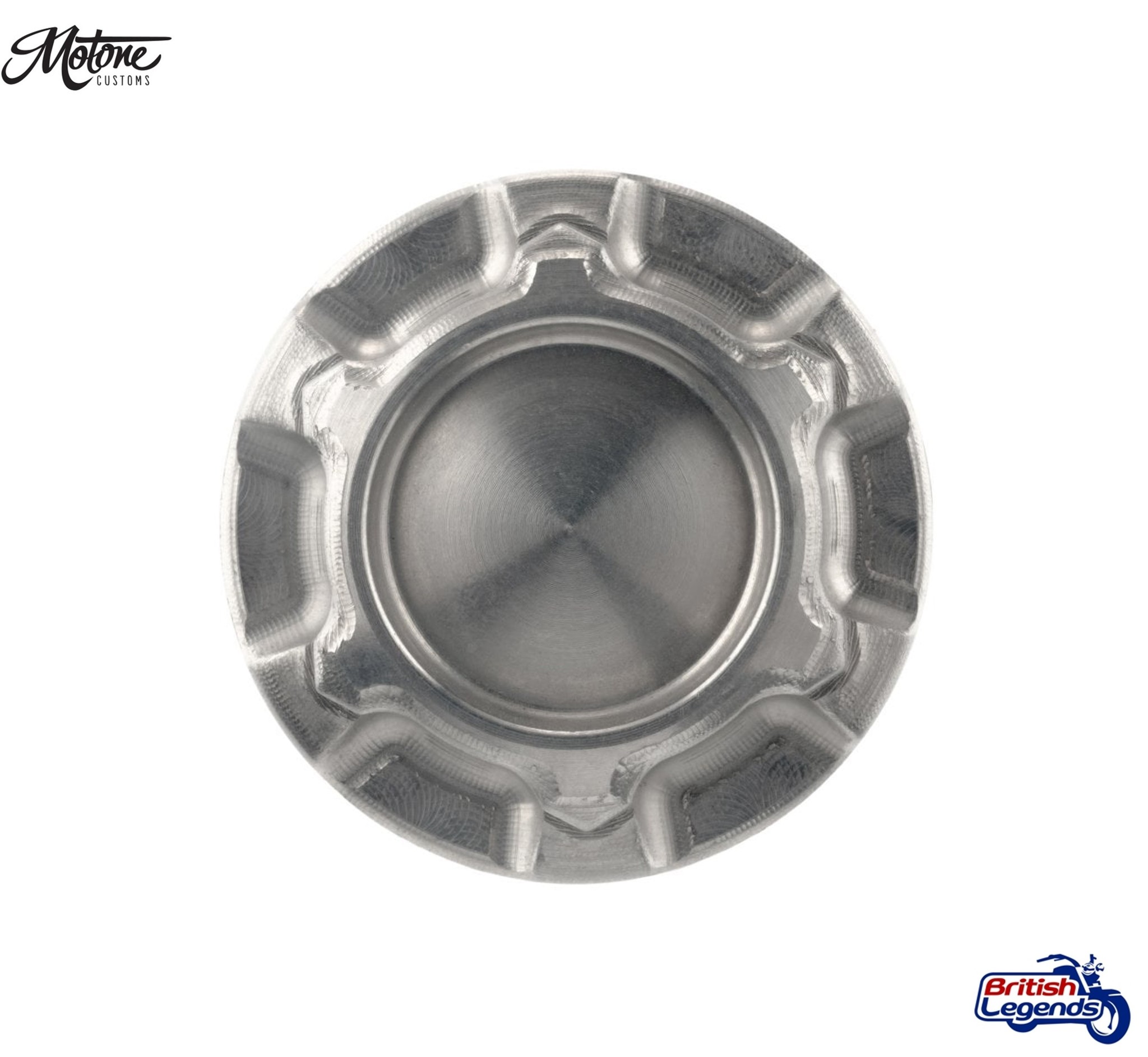 Solid Titanium Fork Top Caps for Triumph Twins