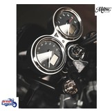 Solid Titanium Fork Top Caps for Triumph Twins