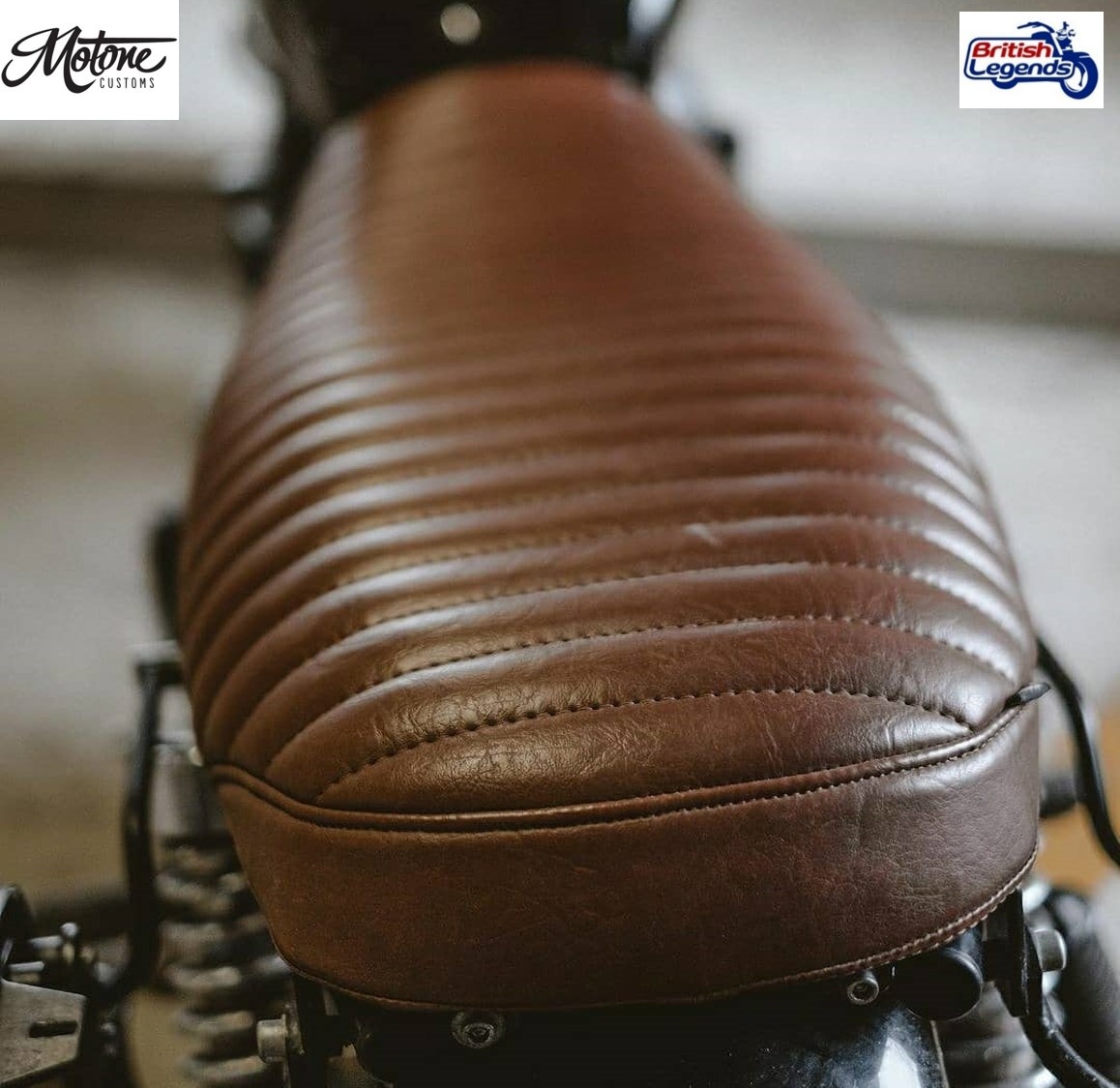 Asiento tándem Motone Skinny para Triumph Twins