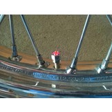 Tapas de Válvula "Union Jack" (el par)