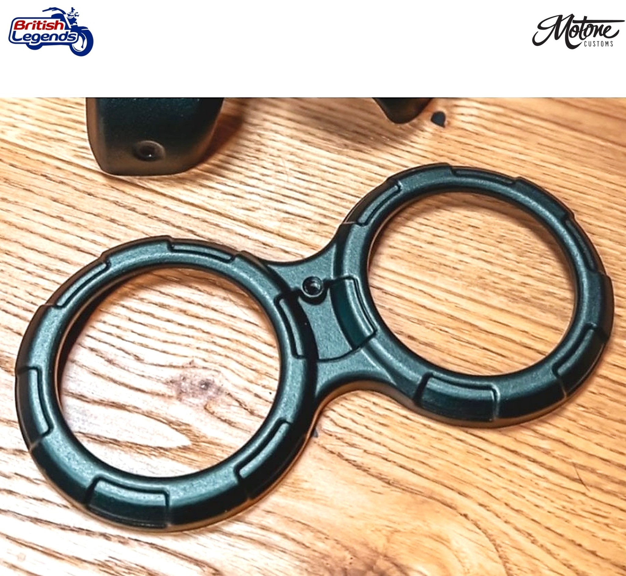 Embellecedor de Instrumentos aluminio negro