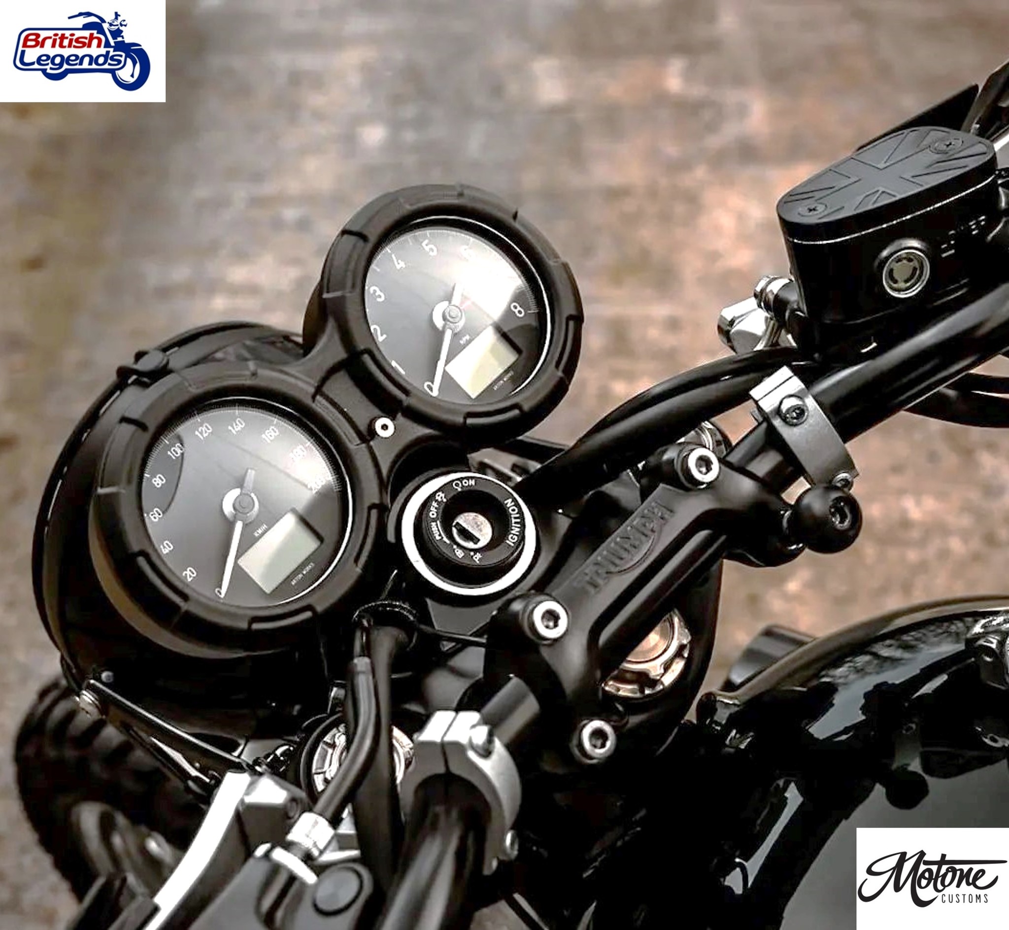 Black Aluminium Dashboard Cover