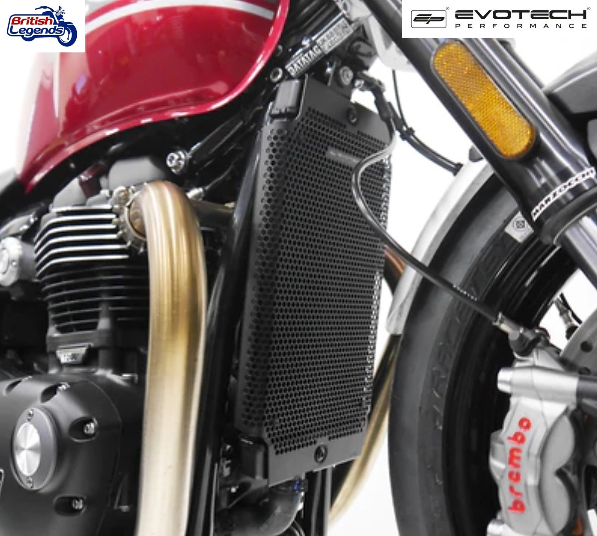 Protection de Radiateur Triumph Twins 900/1200cc