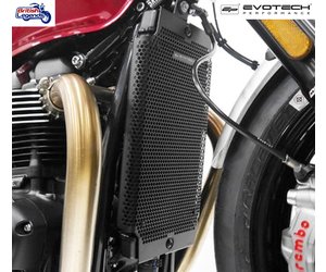 Grille De Protection Pour Radiateur De Moto Triumph Bonneville T120, T100, Thruxton, Etc.