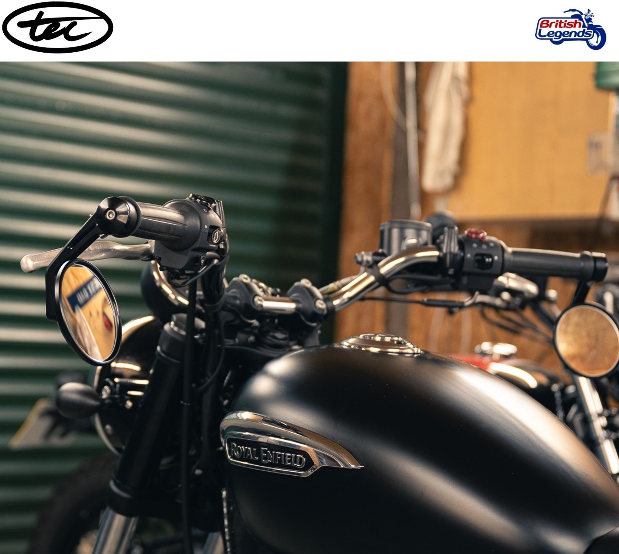 Rétroviseurs Royal-Enfield 350cc & 650cc