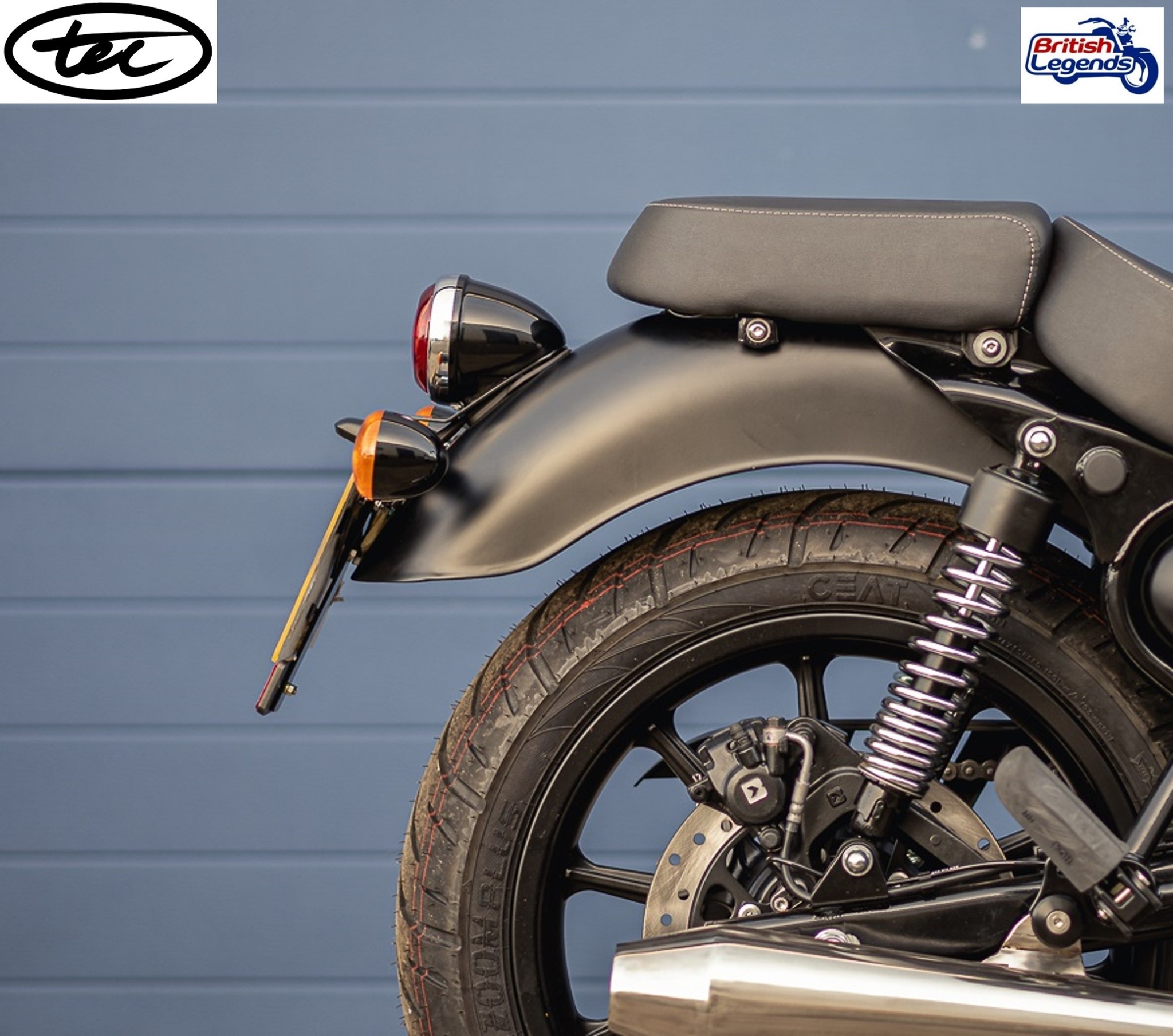 Short License Plate Bracket for Meteor 350