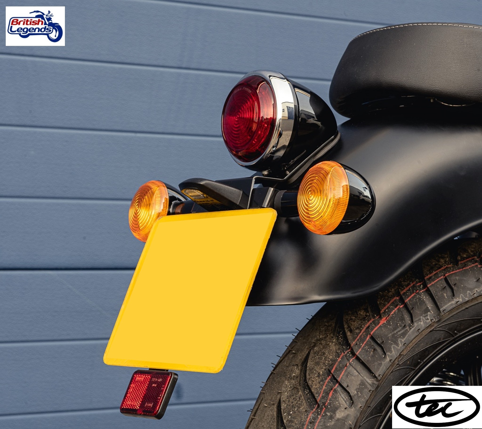 Porte-Plaque Court pour Meteor 350/650