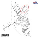 Filtro de aire de alto flujo para Triumph Trophy 1215