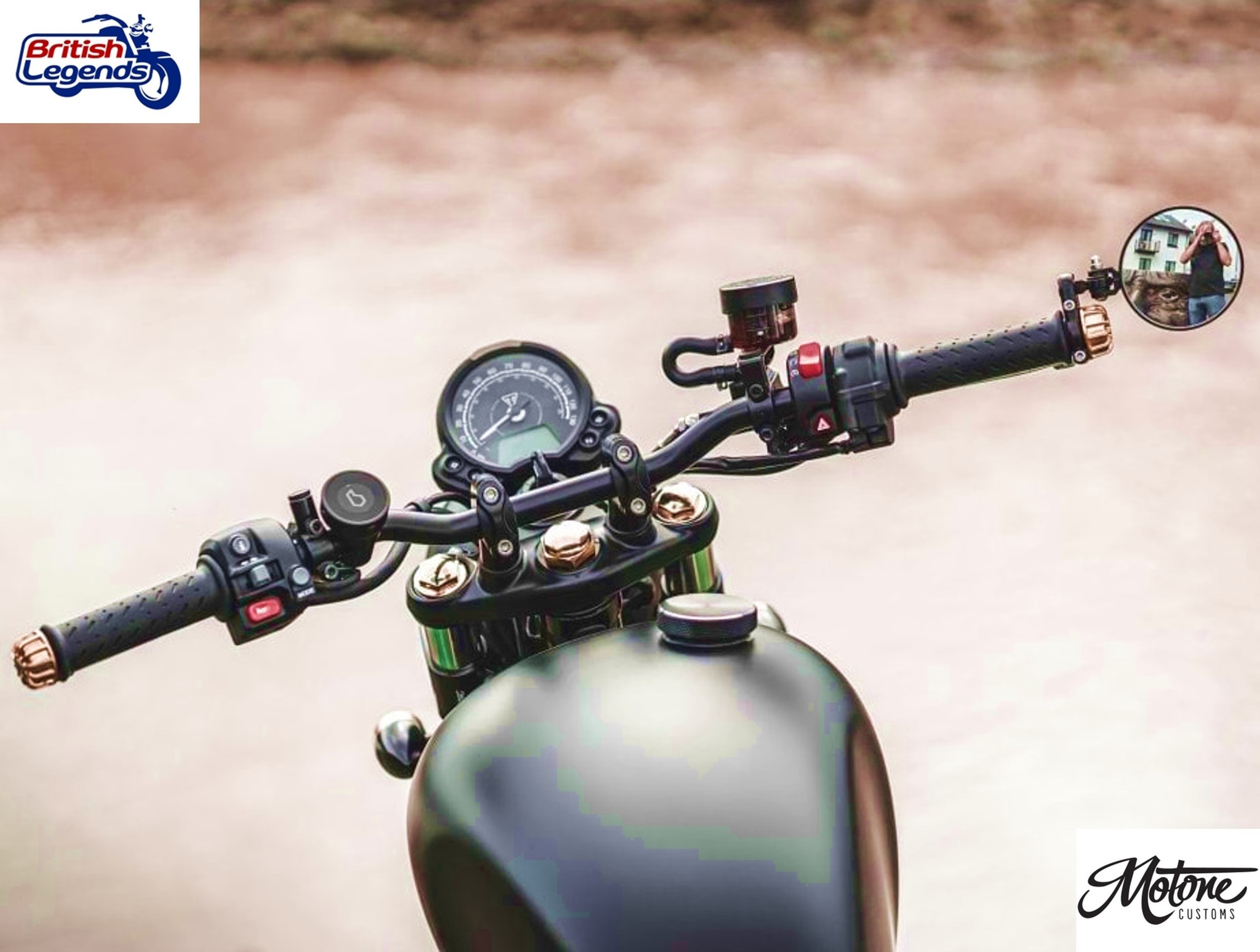 Embouts de Guidon pour Triumph Twins