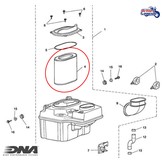 Filtre à Air Haut-Débit pour Triumph Rocket III/3